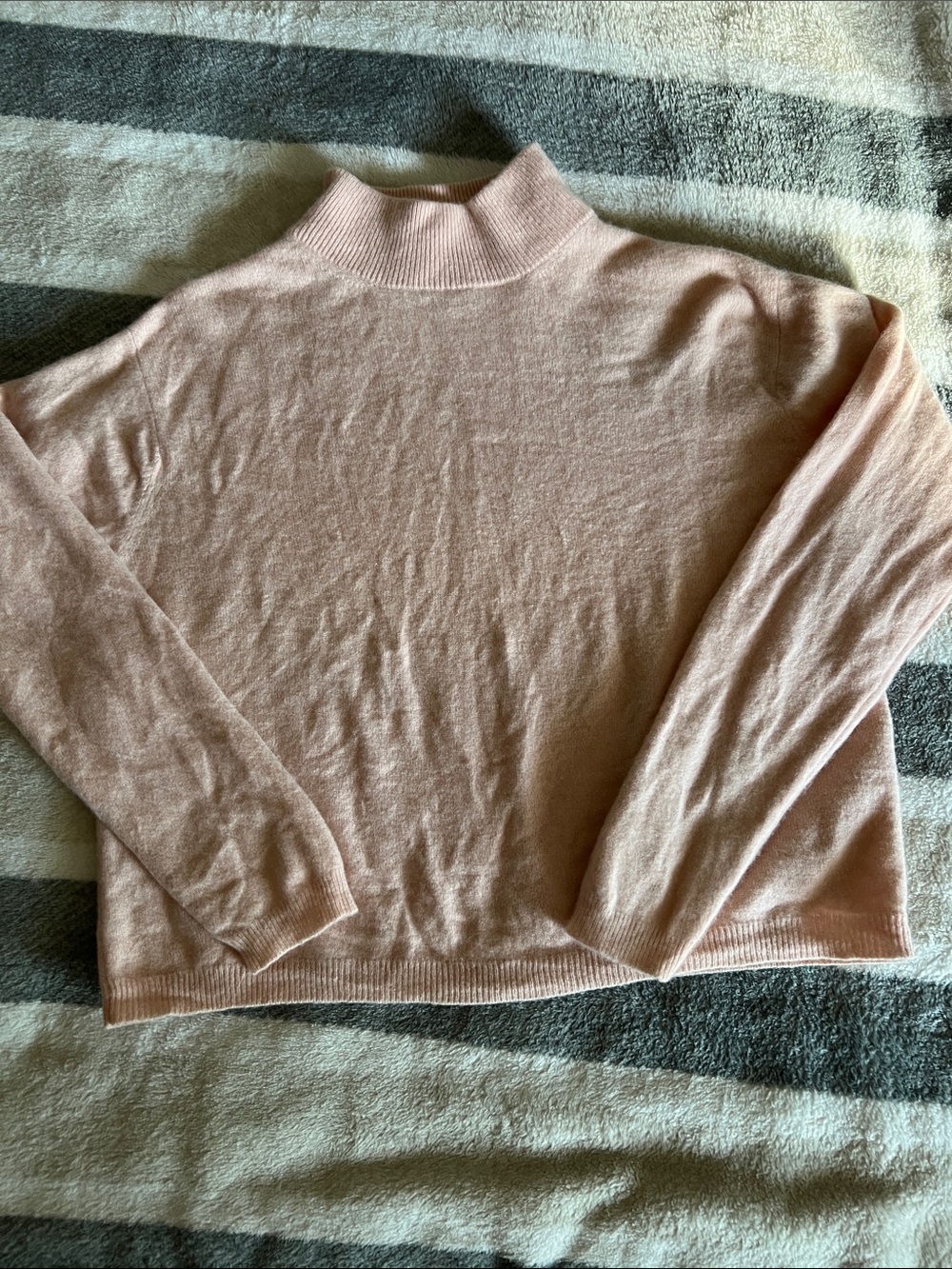 Cashmere Mock Neck Sweater